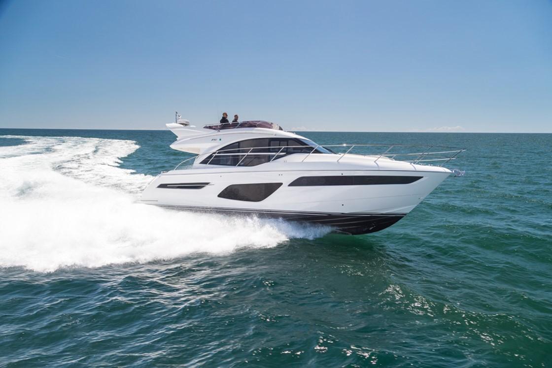 Princess F50 flybridge motor yacht (2022) for sale in Dubai, UAE