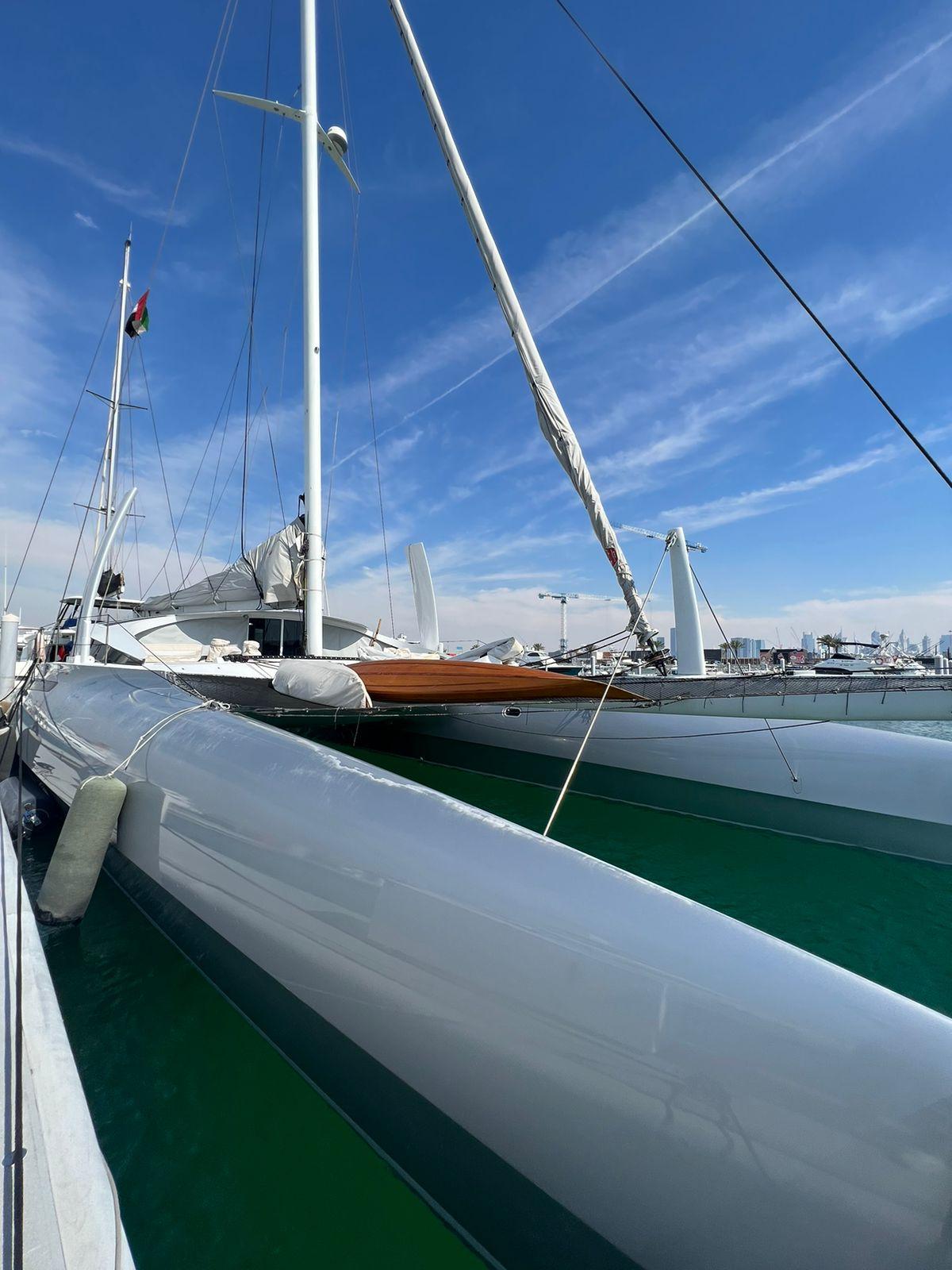 Nigel Irens GT65 power catamaran (2014) for sale in Dubai, UAE