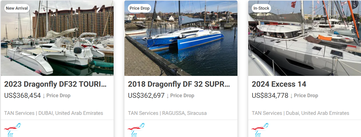 Featured boats