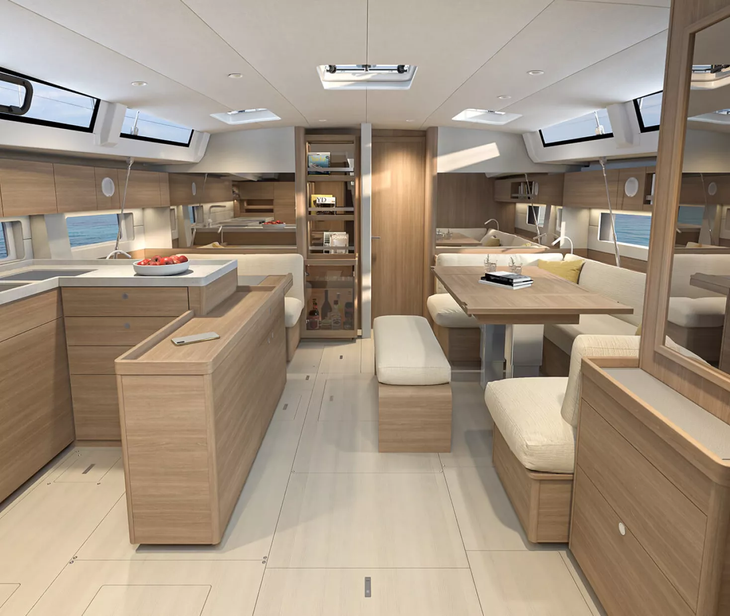 An Elegant, offshore boat